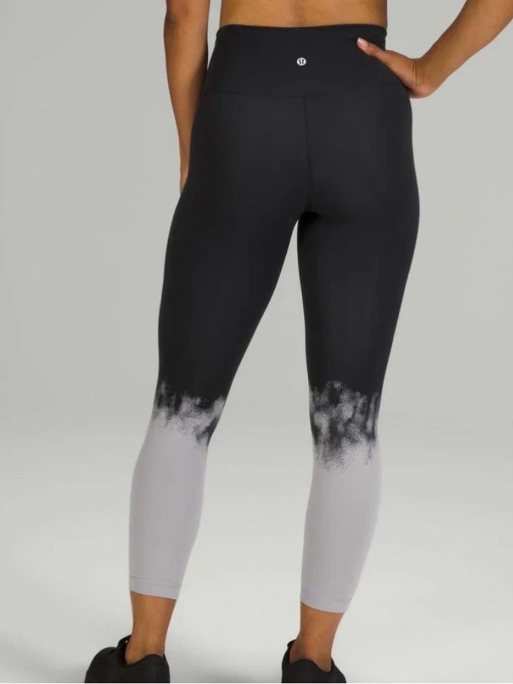 lululemon athletica Wunder Train High-Rise Leggings in Silverscreen Black